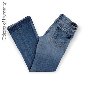 Citizens of Humanity Kelly #001 Stretch Low Waist Bootcut Jeans Size 27